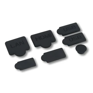 7 in 1 Silicone Dust Plugs Cover LAN HDMI Type-C USB Dock Anti-dust Cover Dustproof Plug for PS5 Game Console Accessories Dust Plug Cover 7 in 1 Silicone Dust Plugs Cover LAN HDMI Type-C USB Dock Anti-dust Cover Dustproof Plug for PS5 Game Console Accessories Dust Plug Cover