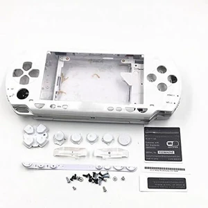 Housing Case Shell with Buttons Screwdrivers for PSP 1000 1001 - White Housing Case Shell with Buttons Screwdrivers for PSP 1000 1001 - White