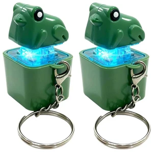 Frog Croaking Fidget Toy, Rechargeable Frog Croaking Keychain with Sound LED Lights, Frog Fidget Clicker, Fun & Portable Anxiety Relief Toy (Frog) Frog Croaking Fidget Toy, Rechargeable Frog Croaking Keychain with Sound LED Lights, Frog Fidget Clicker, Fun & Portable Anxiety Relief Toy (Frog)