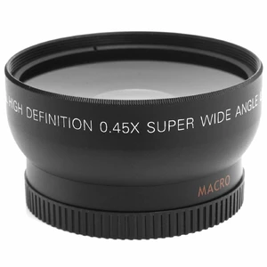 Versatile 0.45x Wide Angle Lens + Macro Lens for 52mm Cameras Capture Detailed Close-Ups and Panoramas Versatile 0.45x Wide Angle Lens + Macro Lens for 52mm Cameras Capture Detailed Close-Ups and Panoramas