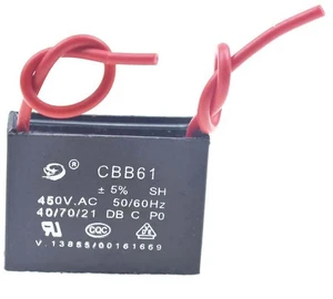 CBB61 Fan Start Capacitor 1.2/1.5/1.8/2/2.2/2.5/3/4/5-20UF (1.5UF) CBB61 Fan Start Capacitor 1.2/1.5/1.8/2/2.2/2.5/3/4/5-20UF (1.5UF)