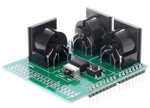 MIDI Shield Board for R3 AVI PIC Digital Interface Adapter with MIDI IN/OUT/THRU Ports and RUN/PGM Switch MIDI Shield Board for R3 AVI PIC Digital Interface Adapter with MIDI IN/OUT/THRU Ports and RUN/PGM Switch