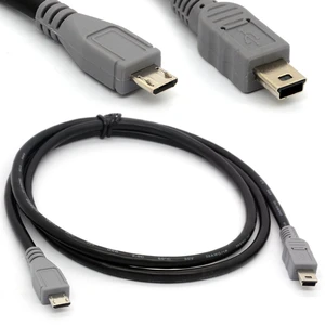 Micro USB to Mini 5-pin USB Extension Cable (1 Meter) | Code OTG Mobile Device Adapter Data Sygn Charger Male to Male Converter Micro USB to Mini 5-pin USB Extension Cable (1 Meter) | Code OTG Mobile Device Adapter Data Sygn Charger Male to Male Converter