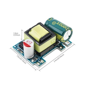 1Pcs AC-DC 5V 700mA 3.5W Isolated Switching Power Supply Module Voltage Regulator AC50-270V DC70-390V Input 220V to 5V Converter Buck Modules 1Pcs AC-DC 5V 700mA 3.5W Isolated Switching Power Supply Module Voltage Regulator AC50-270V DC70-390V Input 220V to 5V Converter Buck Modules
