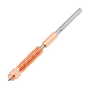 Quick-Swap 0.4mm Nozzle with Titanium Alloy Heat Break, Copper Alloy and Hardened Steel Nozzle Fit for Creality K1C Ender 3 V3 / V3 Plus / V3 KE / V3 SE / K1 / K1 Max Quick-Swap 0.4mm Nozzle with Titanium Alloy Heat Break, Copper Alloy and Hardened Steel Nozzle Fit for Creality K1C Ender 3 V3 / V3 Plus / V3 KE / V3 SE / K1 / K1 Max