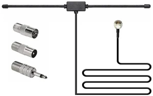 Hidden Adhesive Mount AM FM Radio Antenna F Female Head To TV 3.5 Mono FM Sheep Horn Antenna for Car FM TV Radio Station Hidden Adhesive Mount AM FM Radio Antenna F Female Head To TV 3.5 Mono FM Sheep Horn Antenna for Car FM TV Radio Station