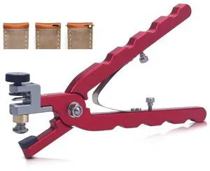 Leather Watch Bracelet Cutting Plier for Straps to Fix Catches Spring Bar Hand Tool Pliers Red Straight Leather Watch Bracelet Cutting Plier for Straps to Fix Catches Spring Bar Hand Tool Pliers Red Straight