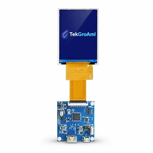 TekGroAml 2.8 inch 480x640 IPS mini Square LCD Screen with H/D Driver Board 16.7M Color Display Module, for DIY & Embedded Use,Micro USB Power port TekGroAml 2.8 inch 480x640 IPS mini Square LCD Screen with H/D Driver Board 16.7M Color Display Module, for DIY & Embedded Use,Micro USB Power port