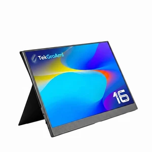 TekGroAml 16" 2.5K Portable Gaming Monitor 144Hz, 100% sRGB 400 Nits 2560x1600 QHD ,Fast 9ms Response Time, USB-C Mini HDMI External Screen ,Windows Mac Compatible TekGroAml 16" 2.5K Portable Gaming Monitor 144Hz, 100% sRGB 400 Nits 2560x1600 QHD ,Fast 9ms Response Time, USB-C Mini HDMI External Screen ,Windows Mac Compatible