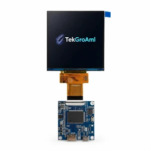 TekGroAml 4 inch IPS Square LCD Display 720x720 300 nits , H/D Video Port for DIY Embedded Smart Machine, DIY Video Retro Gaming TekGroAml 4 inch IPS Square LCD Display 720x720 300 nits , H/D Video Port for DIY Embedded Smart Machine, DIY Video Retro Gaming
