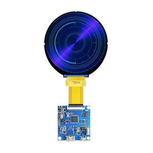 TekGroAml 3.23" TFT IPS Round Circular LCD Display 480x480,with HD Control Board , for DIY Embedded Smart Machine ,for DIY RPI Video Retro Gaming Monitor TekGroAml 3.23" TFT IPS Round Circular LCD Display 480x480,with HD Control Board , for DIY Embedded Smart Machine ,for DIY RPI Video Retro Gaming Monitor