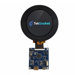 TekGroAml 2.8 Inch Round Touch LCD Display ,HDMI Board, 480x480 IPS Capacitive Touch Screen, for Dashboard, SBC Control Panel, Windows Compatible TekGroAml 2.8 Inch Round Touch LCD Display ,HDMI Board, 480x480 IPS Capacitive Touch Screen, for Dashboard, SBC Control Panel, Windows Compatible