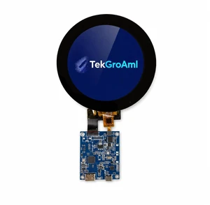3.4 Inch Round LCD Touch Display 330 nit 800x800,H/D Video&USB Power Port IPS Capacitive Touch Sensor Screen, for Dashboard, Smart Control Panel, Windows Compatible .mini HDMI Controller Board 3.4 Inch Round LCD Touch Display 330 nit 800x800,H/D Video&USB Power Port IPS Capacitive Touch Sensor Screen, for Dashboard, Smart Control Panel, Windows Compatible .mini HDMI Controller Board