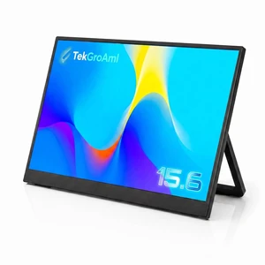 TekGroAml 15.6" 1080P FHD IPS Portable LCD Monitor,Dual Speakers with USB-C Mini HDMI, VESA Mountable for Work & Gaming,Ultra-Slim External Display TekGroAml 15.6" 1080P FHD IPS Portable LCD Monitor,Dual Speakers with USB-C Mini HDMI, VESA Mountable for Work & Gaming,Ultra-Slim External Display