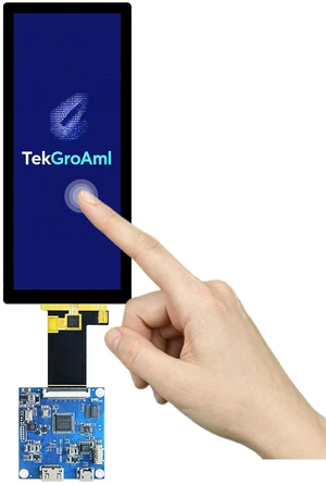 TekGroAml 6.2 Inch 430 nits 360x960 Capacitive Touch LCD Display,Mini H/D Controller Board ,for PC Sensor Panel and DIY Dashboard,USB 5V Power TekGroAml 6.2 Inch 430 nits 360x960 Capacitive Touch LCD Display,Mini H/D Controller Board ,for PC Sensor Panel and DIY Dashboard,USB 5V Power