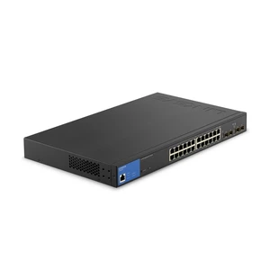 Linksys LGS328PC 24-Port Gigabit PoE+ Smart Managed Switch, 250W PoE Budget, 4 x 1G SFP Uplinks Linksys LGS328PC 24-Port Gigabit PoE+ Smart Managed Switch, 250W PoE Budget, 4 x 1G SFP Uplinks