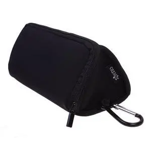 Black Neoprene Utility Storage Case Pouch Bag Pen Holder Zipper Travel Carry Bag Black Neoprene Utility Storage Case Pouch Bag Pen Holder Zipper Travel Carry Bag