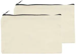2pcs Canvas Zipper Pouch for Pencil,Makeup,Classroom,Office,DIY Craft | Pencil Case,Zipper Pencil Pouch,Classroom Supplies,Office Supplies,Cosmetic Bag,DIY drawing,Canvas Bags,Travel Toiletry Bag 2pcs Canvas Zipper Pouch for Pencil,Makeup,Classroom,Office,DIY Craft | Pencil Case,Zipper Pencil Pouch,Classroom Supplies,Office Supplies,Cosmetic Bag,DIY drawing,Canvas Bags,Travel Toiletry Bag