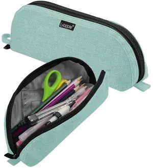 Pencil Pouch - Practical Pencil Case, Aesthetic Simple Pencil Bag, Small Pen Holder, Back to School Supplies for Girls Boys, Green Pencil Pouch - Practical Pencil Case, Aesthetic Simple Pencil Bag, Small Pen Holder, Back to School Supplies for Girls Boys, Green