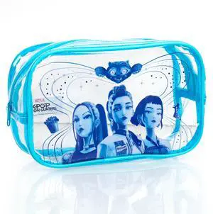 Kpop Demon Hunters Pencil Pouch Huntr/x Edition, Durable PVC Pouch with Zipper, Spacious & Travel-Friendly, Official K Pop Demon Hunters Merch for K-Pop Fans, Students, Teen Kpop Demon Hunters Pencil Pouch Huntr/x Edition, Durable PVC Pouch with Zipper, Spacious & Travel-Friendly, Official K Pop Demon Hunters Merch for K-Pop Fans, Students, Teen
