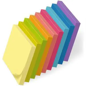 (9 Pack) Sticky Notes 3x3 Inches Colorful Sticky NotesSuper Sticking Power Bright Colors Self-Stick PadsEasy to Post for School Supplies and Office Products56 Sheets/Pad,504Sheets (9 Pack) Sticky Notes 3x3 Inches Colorful Sticky NotesSuper Sticking Power Bright Colors Self-Stick PadsEasy to Post for School Supplies and Office Products56 Sheets/Pad,504Sheets