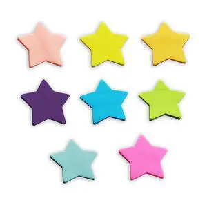 8 Pads 240 Sheets Star-Shaped Sticky Notes, Multiple Colors Sticky Note Pad | 2.68 Inch Self-Stick Memo Pads, Cute Design Self-Sticky Note Pads, 8 Multiple Colors Sticky Notes for Office 8 Pads 240 Sheets Star-Shaped Sticky Notes, Multiple Colors Sticky Note Pad | 2.68 Inch Self-Stick Memo Pads, Cute Design Self-Sticky Note Pads, 8 Multiple Colors Sticky Notes for Office
