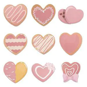 9Pcs/Set Heart Shape Cute Sticky Notes Set Self-Stick Notes | for Decorative Paities, School Supplies,Office Products,Daily Reminder 9Pcs/Set Heart Shape Cute Sticky Notes Set Self-Stick Notes | for Decorative Paities, School Supplies,Office Products,Daily Reminder