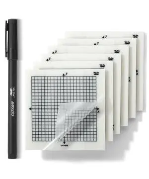Transparent Graph Sticky Notes, 3x3 Inch, 6 Pads, 50 Sheets/Pad | 6 Grid Designs, Square Graph Paper Notes & Fineliner, Waterproof Grid Sticky Note Pads for Math, Study, Journals, Planners Transparent Graph Sticky Notes, 3x3 Inch, 6 Pads, 50 Sheets/Pad | 6 Grid Designs, Square Graph Paper Notes & Fineliner, Waterproof Grid Sticky Note Pads for Math, Study, Journals, Planners