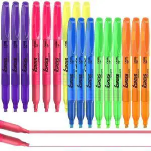 20 Pcs Highlighters and Gel Pens Set, 6 Color Highlighters and 2 Pcs 3 in 1 Multicolor Gel Pens, Chisel Tip Highlighters Assorted Colors, Quick Dry, Perfect for Class, School, Office 20 Pcs Highlighters and Gel Pens Set, 6 Color Highlighters and 2 Pcs 3 in 1 Multicolor Gel Pens, Chisel Tip Highlighters Assorted Colors, Quick Dry, Perfect for Class, School, Office