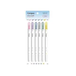 Pastel Highlighters, 6-Pack Dual Tip Markers for Bible & Journaling | Fine & chisel dual tips with soft pastel colors and quick-dry ink for precise highlighting, underlining, notes and planners Pastel Highlighters, 6-Pack Dual Tip Markers for Bible & Journaling | Fine & chisel dual tips with soft pastel colors and quick-dry ink for precise highlighting, underlining, notes and planners
