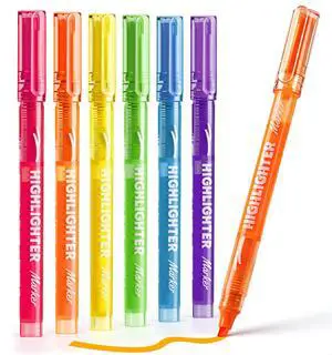 6 Pack Highlighters with Visible Ink Window, Highlighters Assorted Colors | Classic Colors Liquid Highlighter, Chisel Tip for Note Taking, School Supplies, Cute Office Supplies 6 Pack Highlighters with Visible Ink Window, Highlighters Assorted Colors | Classic Colors Liquid Highlighter, Chisel Tip for Note Taking, School Supplies, Cute Office Supplies