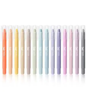 No Bleed Gel Highlighters, Ethereal Pastel, 14 Pack | Bible Highlighters and Pens No Bleed, Bible Markers for Study, Journaling, School Supplies and Accessories No Bleed Gel Highlighters, Ethereal Pastel, 14 Pack | Bible Highlighters and Pens No Bleed, Bible Markers for Study, Journaling, School Supplies and Accessories