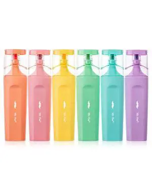 Aesthetic Highlighters, 6 Pack, Assorted Colors | Cute Highlighters Assorted Colors for Journaling, Highlighting, Underlining, Fast Dry, Back to School Supplies Aesthetic Highlighters, 6 Pack, Assorted Colors | Cute Highlighters Assorted Colors for Journaling, Highlighting, Underlining, Fast Dry, Back to School Supplies