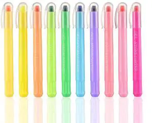 Bible Highlighters No Bleed, Gel Highlighters, Bible Markers for Nurse Study Journaling Supplies Pack of 10 Bible Highlighters No Bleed, Gel Highlighters, Bible Markers for Nurse Study Journaling Supplies Pack of 10