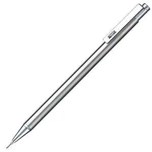Mini Mechanical Pencil, 0.5 mm, Silver Body (TS-3) Mini Mechanical Pencil, 0.5 mm, Silver Body (TS-3)