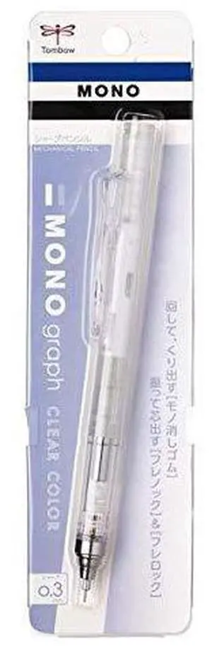 Mechanical Pencil, Monograph Clear Color 0.3mm, Clear (DPA-139A) Mechanical Pencil, Monograph Clear Color 0.3mm, Clear (DPA-139A)