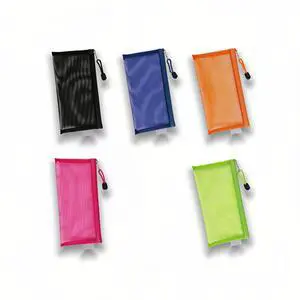 5 Pack Multi-Purpose Nylon Mesh Cosmetic Bags, Travel Organizer, Pencil Case, 4.7 x 8.6 inch, Portable Makeup Bags for Travel Home Office - Royal Blue, Rose Red, Green, Orange, Black 5 Pack Multi-Purpose Nylon Mesh Cosmetic Bags, Travel Organizer, Pencil Case, 4.7 x 8.6 inch, Portable Makeup Bags for Travel Home Office - Royal Blue, Rose Red, Green, Orange, Black