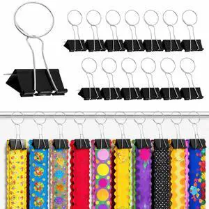 12 Pcs Bulletin Board Border Storage Teacher Storage Classroom Border Binder Clips & Rings Teacher Essentials Management for Classroom Bulletin Boards Walls School Classrooms 12 Pcs Bulletin Board Border Storage Teacher Storage Classroom Border Binder Clips & Rings Teacher Essentials Management for Classroom Bulletin Boards Walls School Classrooms