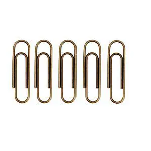 100Pcs/lot Bronze Color Paper Clips Metal Paper Clips Notes Classified Clips Vintage Paper Clips for Junk Journal Stationery School Office Supplies 100Pcs/lot Bronze Color Paper Clips Metal Paper Clips Notes Classified Clips Vintage Paper Clips for Junk Journal Stationery School Office Supplies