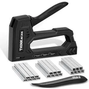 Light Duty Staple Gun - Upholstery Staple Gun for Wood | 1600pcs JT21 Staples 1/4", 5/16", 3/8", Staple Remover, Fabric Stapler Gun for Crafts, Home Use, Wall, DIY, Lights Decoration Light Duty Staple Gun - Upholstery Staple Gun for Wood | 1600pcs JT21 Staples 1/4", 5/16", 3/8", Staple Remover, Fabric Stapler Gun for Crafts, Home Use, Wall, DIY, Lights Decoration