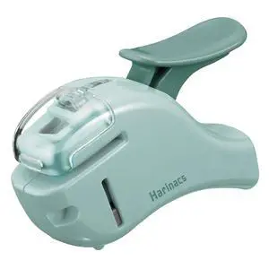 Stapleless Stapler, Harinacs Handheld Staple-Free, Up to 5 Sheets No Staple Binding, Portable Holeless Compact Alpha, Green Blue, Japan Import (SLN-MSH305GB) Stapleless Stapler, Harinacs Handheld Staple-Free, Up to 5 Sheets No Staple Binding, Portable Holeless Compact Alpha, Green Blue, Japan Import (SLN-MSH305GB)