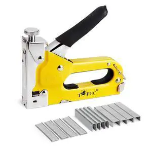 Upholstery Staple Gun Heavy Duty, 3-in-1 Stapler Gun with 600 Staples, Manual Brad Nailer Power Adjustment Wood Stapler for Crafts, Wall, Upholstering, Furniture, DIY Upholstery Staple Gun Heavy Duty, 3-in-1 Stapler Gun with 600 Staples, Manual Brad Nailer Power Adjustment Wood Stapler for Crafts, Wall, Upholstering, Furniture, DIY