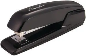 Stapler, Office Desk Stapler, 20 Sheet Paper Capacity, Durable, Heavy Duty Stapler for Office Desktop or Home Office Supplies, Black (64601) Stapler, Office Desk Stapler, 20 Sheet Paper Capacity, Durable, Heavy Duty Stapler for Office Desktop or Home Office Supplies, Black (64601)