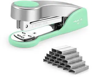 Metal Desktop Stapler with 2000 Staples Standard, 25 Sheet Capacity, Jam Free, Reduced Effort, for Desk Classroom Office Supplies (Green) Metal Desktop Stapler with 2000 Staples Standard, 25 Sheet Capacity, Jam Free, Reduced Effort, for Desk Classroom Office Supplies (Green)