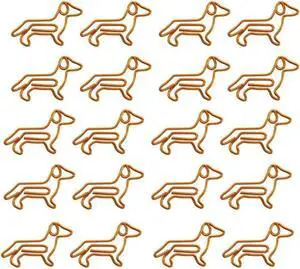 20 Pcs Small paperclips,Orange Cute Small Paper Clips,Dachshund Shaped Paper Clips,Cute Papers Clips Bookmarks Planner Clips,Office Supplies Gifts Binder and Papers Clips for Women Men 20 Pcs Small paperclips,Orange Cute Small Paper Clips,Dachshund Shaped Paper Clips,Cute Papers Clips Bookmarks Planner Clips,Office Supplies Gifts Binder and Papers Clips for Women Men