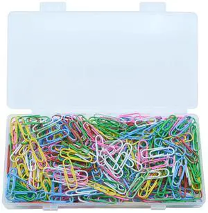 300 Pcs Paper Clips, 1.1 Inch Multicolour Paper Clips Holder for Sheets Files Office School and Personal Document Files Organization (1.1 inch) 300 Pcs Paper Clips, 1.1 Inch Multicolour Paper Clips Holder for Sheets Files Office School and Personal Document Files Organization (1.1 inch)