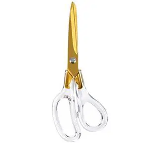 Gold Scissors for Office Desk School Home Craft Sewing Fabric, 8 Inch | All Purpose, Stainless Steel, Gold, Golden Gold Scissors for Office Desk School Home Craft Sewing Fabric, 8 Inch | All Purpose, Stainless Steel, Gold, Golden