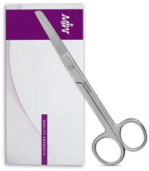 Dressing Scissor, Silver, Stainless Steel, 15.5 cm, Professional Medical Scissors and Shears Dressing Scissor, Silver, Stainless Steel, 15.5 cm, Professional Medical Scissors and Shears