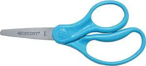 Right & Left-Handed Scissors For Kids - Back to School Essentials, Classroom Must Haves, Art Supplies - 5-Inch Pointed Safety Scissors - Assorted Colors - 1 Pack (13131) Right & Left-Handed Scissors For Kids - Back to School Essentials, Classroom Must Haves, Art Supplies - 5-Inch Pointed Safety Scissors - Assorted Colors - 1 Pack (13131)