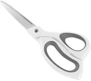 8.5 Inch Heavy Duty All Purpose Scissors, Professional Ultra Sharp Stainless Steel Blades for Fabric, Paper, Crafts - Comfort Soft Grip Handles for Office, Home, Packages and Light Gardening 8.5 Inch Heavy Duty All Purpose Scissors, Professional Ultra Sharp Stainless Steel Blades for Fabric, Paper, Crafts - Comfort Soft Grip Handles for Office, Home, Packages and Light Gardening